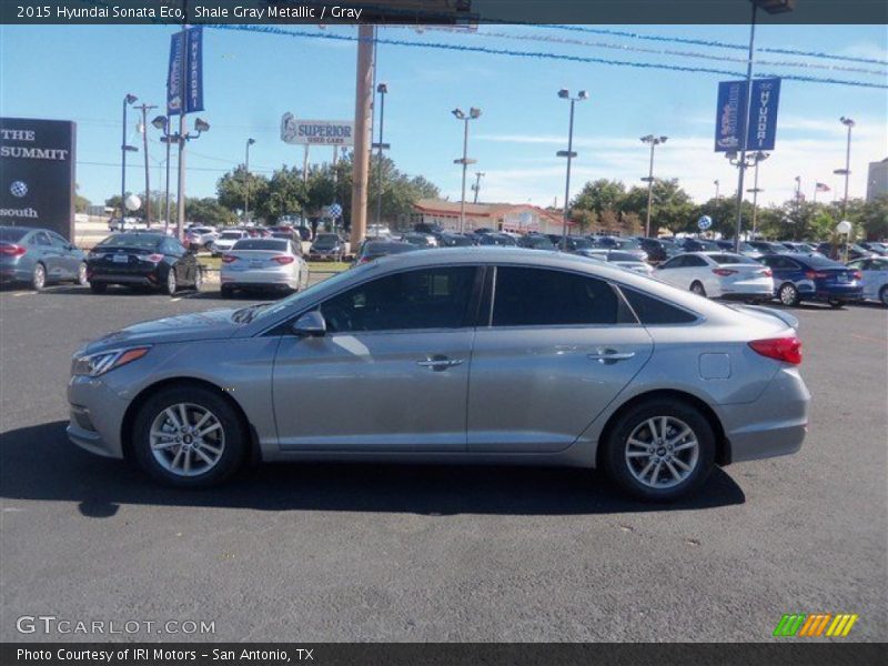 Shale Gray Metallic / Gray 2015 Hyundai Sonata Eco