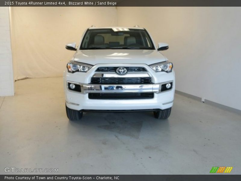 Blizzard White / Sand Beige 2015 Toyota 4Runner Limited 4x4