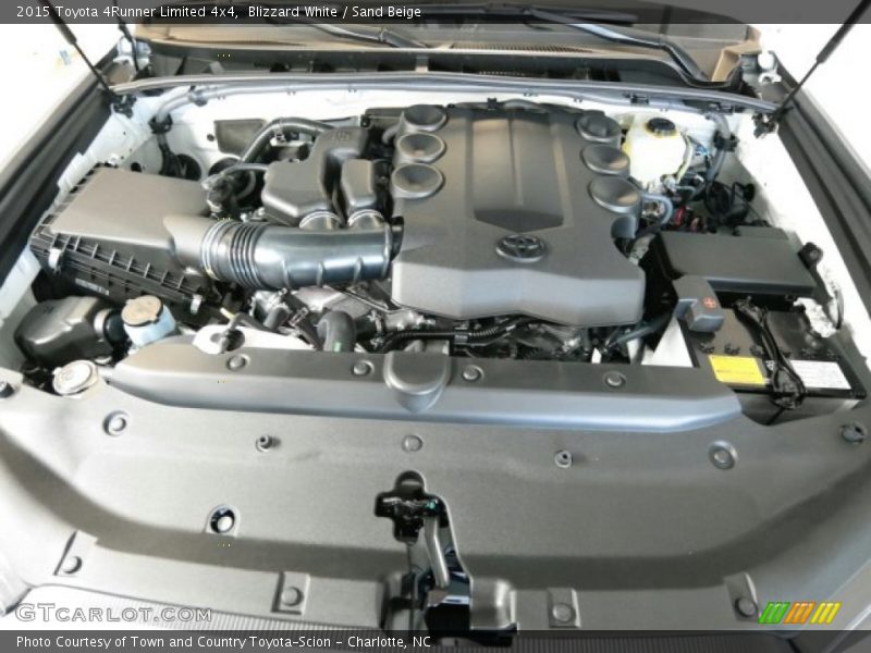 Blizzard White / Sand Beige 2015 Toyota 4Runner Limited 4x4