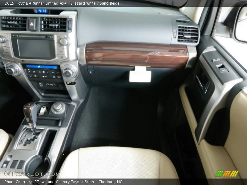 Blizzard White / Sand Beige 2015 Toyota 4Runner Limited 4x4