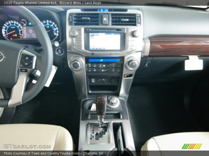 Blizzard White / Sand Beige 2015 Toyota 4Runner Limited 4x4