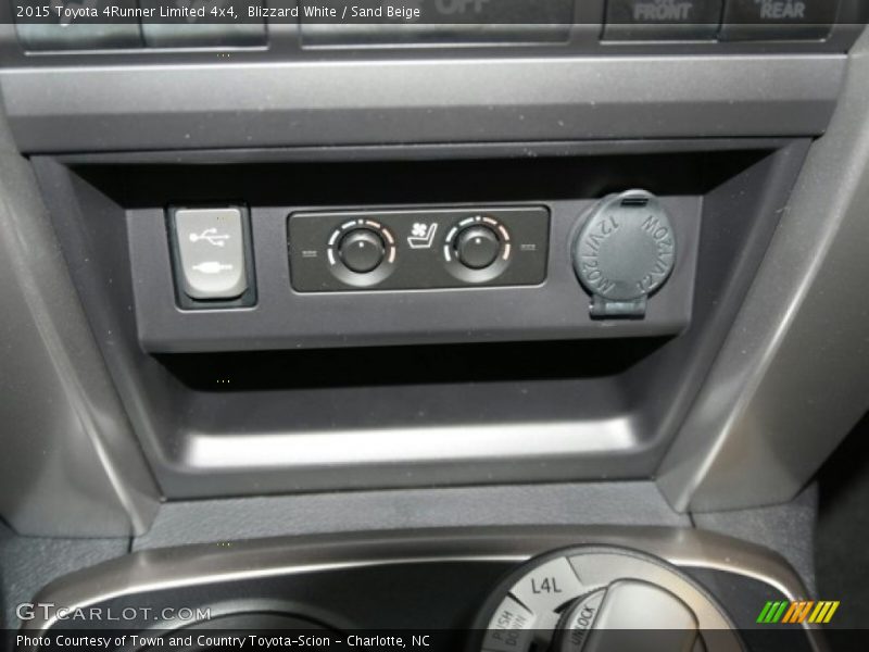 Blizzard White / Sand Beige 2015 Toyota 4Runner Limited 4x4