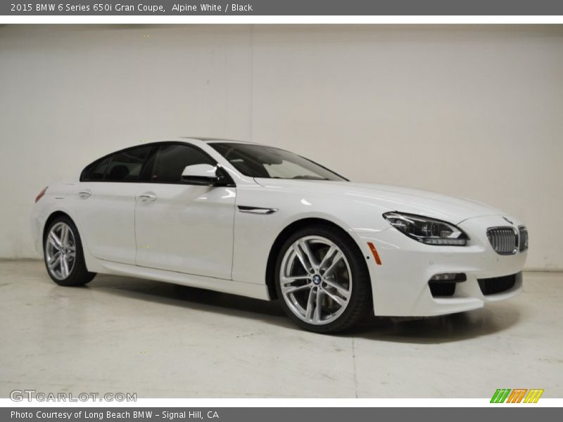  2015 6 Series 650i Gran Coupe Alpine White