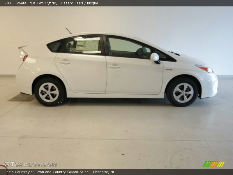 Blizzard Pearl / Bisque 2015 Toyota Prius Two Hybrid