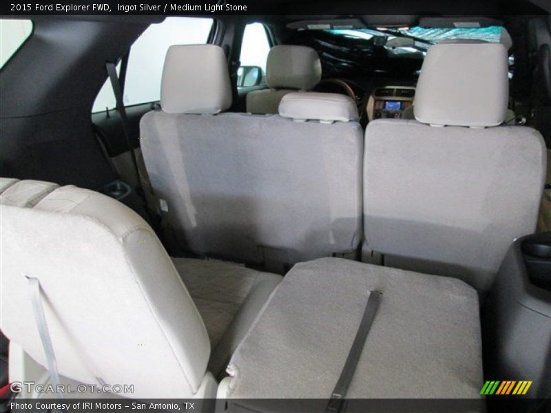 Ingot Silver / Medium Light Stone 2015 Ford Explorer FWD