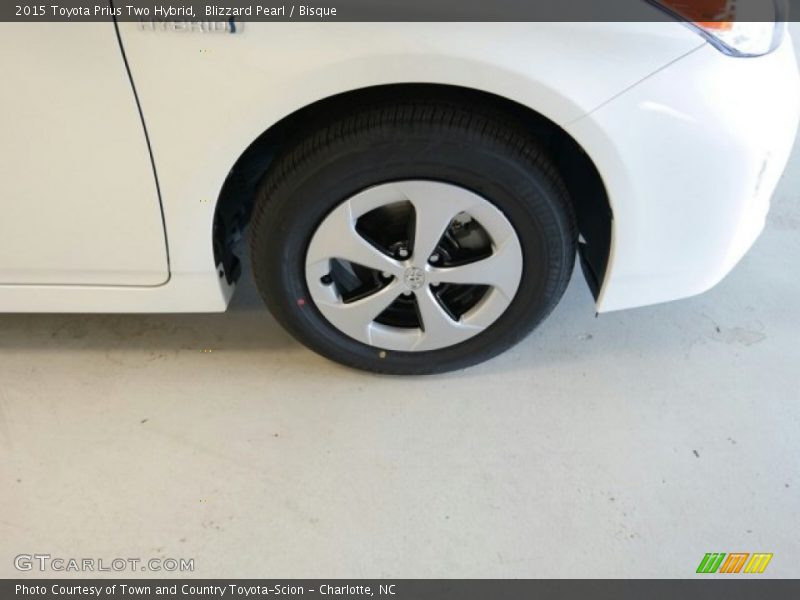 Blizzard Pearl / Bisque 2015 Toyota Prius Two Hybrid