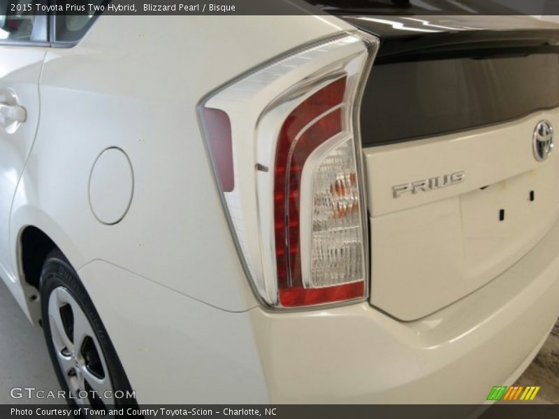 Blizzard Pearl / Bisque 2015 Toyota Prius Two Hybrid
