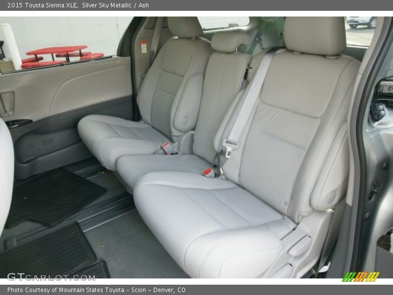 Silver Sky Metallic / Ash 2015 Toyota Sienna XLE