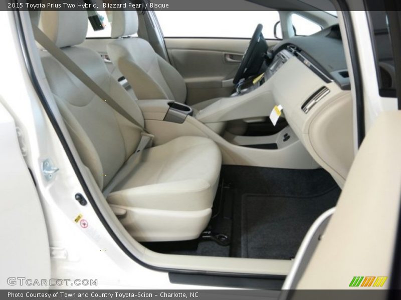 Blizzard Pearl / Bisque 2015 Toyota Prius Two Hybrid