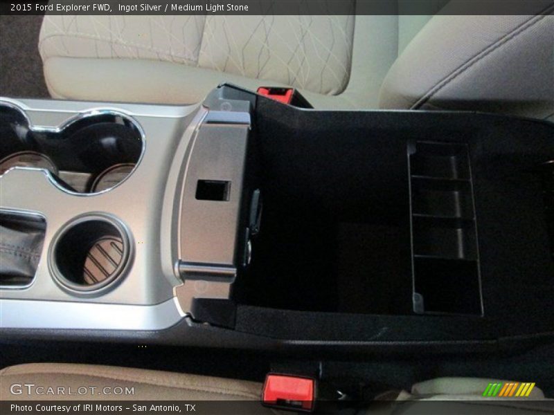 Ingot Silver / Medium Light Stone 2015 Ford Explorer FWD