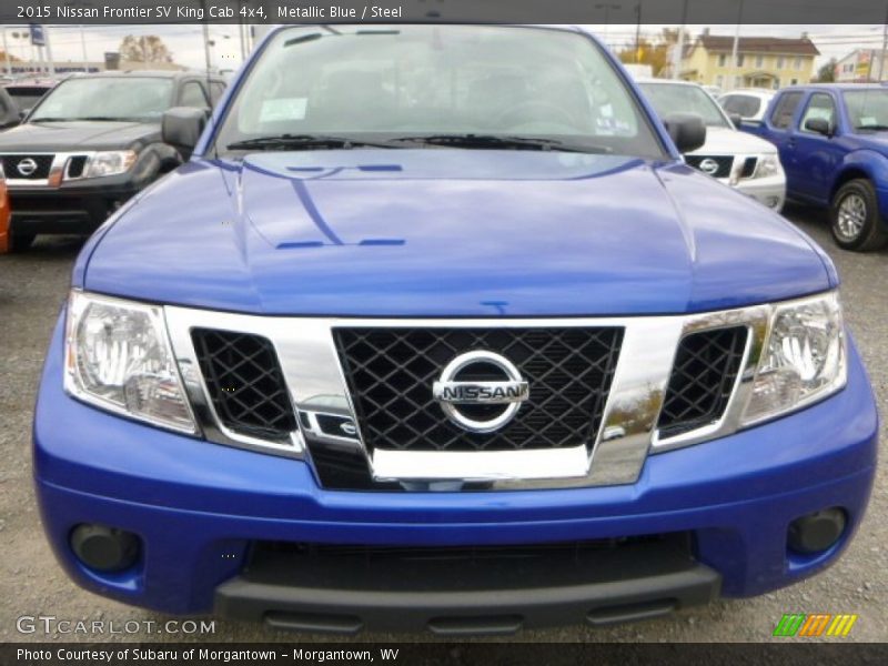 Metallic Blue / Steel 2015 Nissan Frontier SV King Cab 4x4