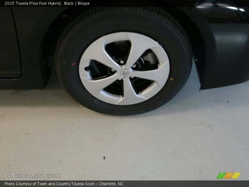 Black / Bisque 2015 Toyota Prius Four Hybrid