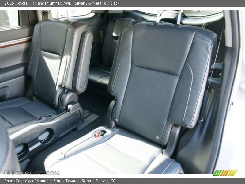 Silver Sky Metallic / Black 2015 Toyota Highlander Limited AWD