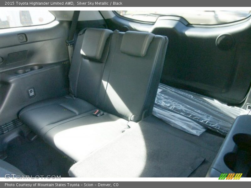 Silver Sky Metallic / Black 2015 Toyota Highlander Limited AWD