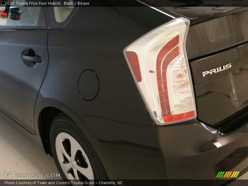 Black / Bisque 2015 Toyota Prius Four Hybrid