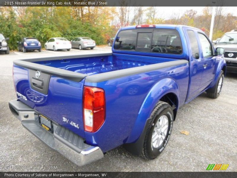Metallic Blue / Steel 2015 Nissan Frontier SV King Cab 4x4