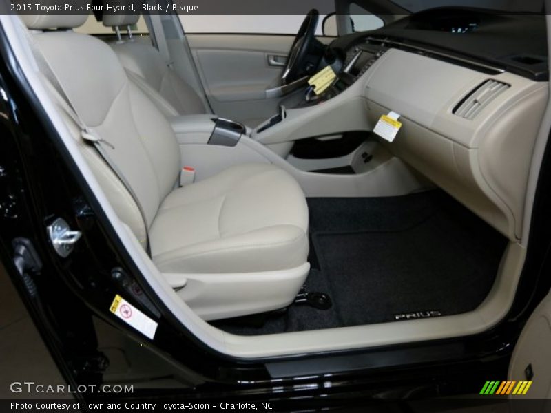 Black / Bisque 2015 Toyota Prius Four Hybrid