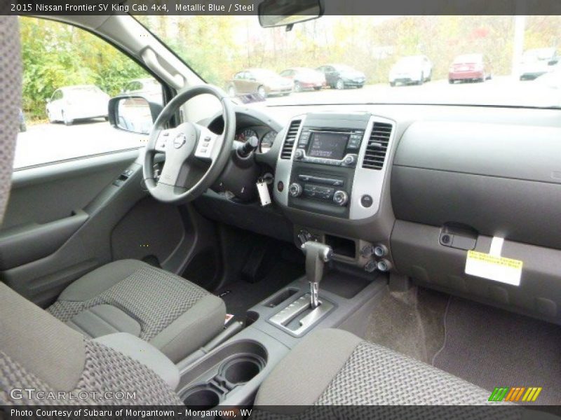 Metallic Blue / Steel 2015 Nissan Frontier SV King Cab 4x4
