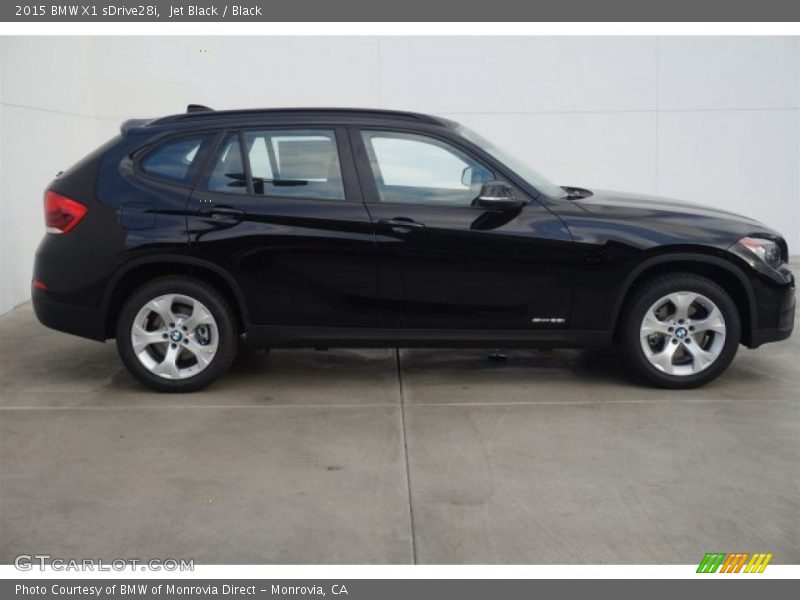 Jet Black / Black 2015 BMW X1 sDrive28i