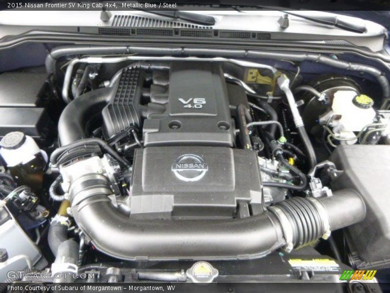  2015 Frontier SV King Cab 4x4 Engine - 4.0 Liter DOHC 24-Valve CVTCS V6