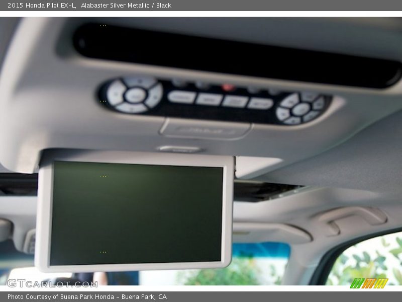 Alabaster Silver Metallic / Black 2015 Honda Pilot EX-L