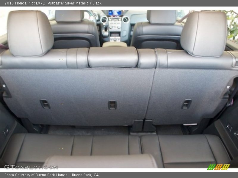 Alabaster Silver Metallic / Black 2015 Honda Pilot EX-L