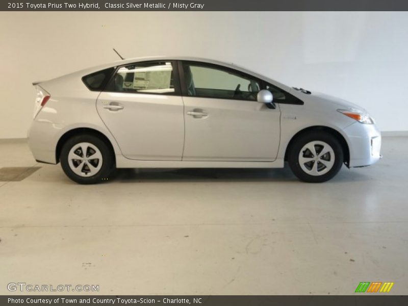 Classic Silver Metallic / Misty Gray 2015 Toyota Prius Two Hybrid