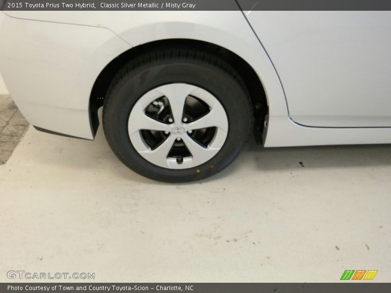 Classic Silver Metallic / Misty Gray 2015 Toyota Prius Two Hybrid