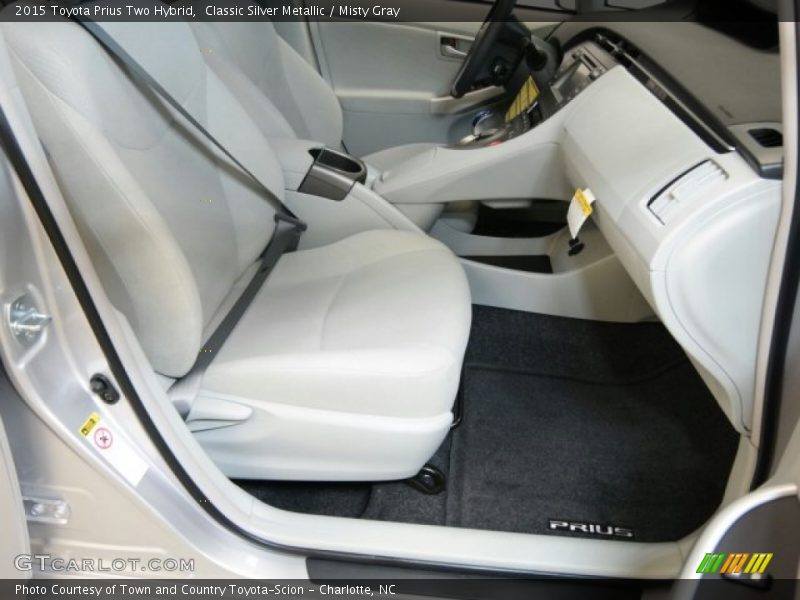 Classic Silver Metallic / Misty Gray 2015 Toyota Prius Two Hybrid