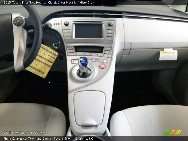 Classic Silver Metallic / Misty Gray 2015 Toyota Prius Two Hybrid