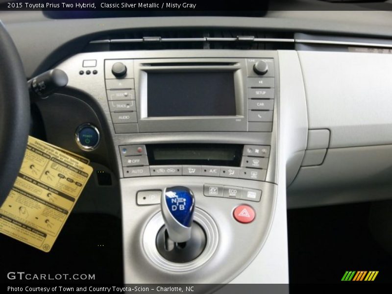 Classic Silver Metallic / Misty Gray 2015 Toyota Prius Two Hybrid