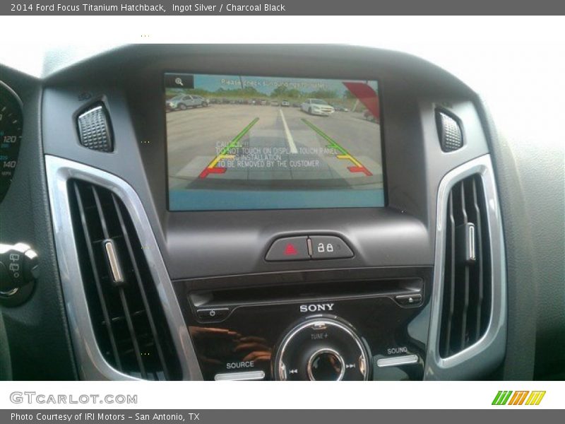 Ingot Silver / Charcoal Black 2014 Ford Focus Titanium Hatchback