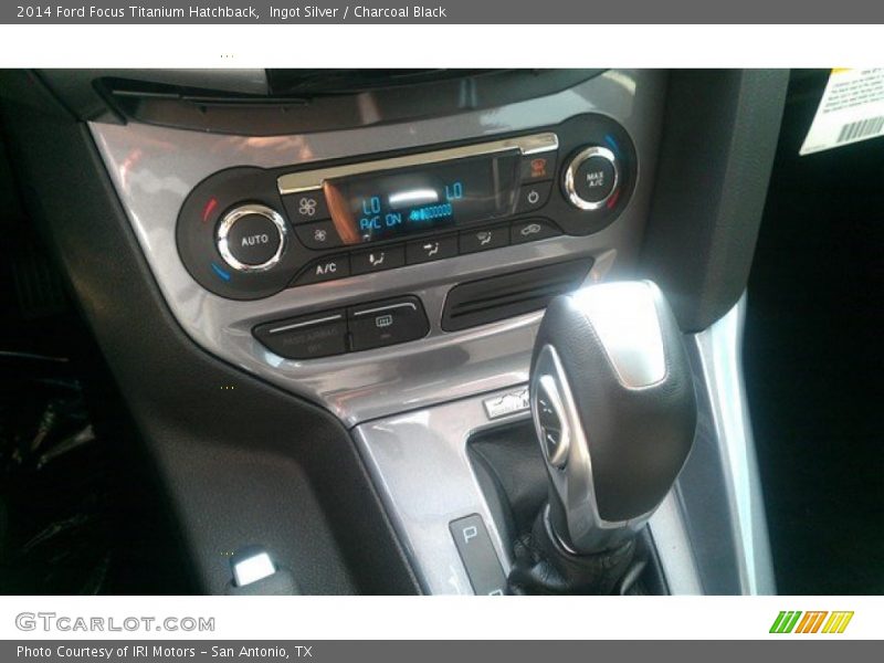 Ingot Silver / Charcoal Black 2014 Ford Focus Titanium Hatchback