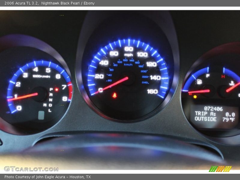 Nighthawk Black Pearl / Ebony 2006 Acura TL 3.2