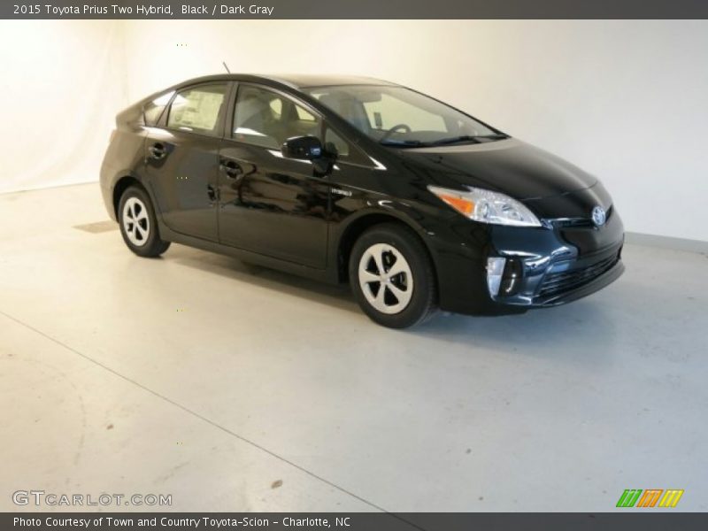 Black / Dark Gray 2015 Toyota Prius Two Hybrid