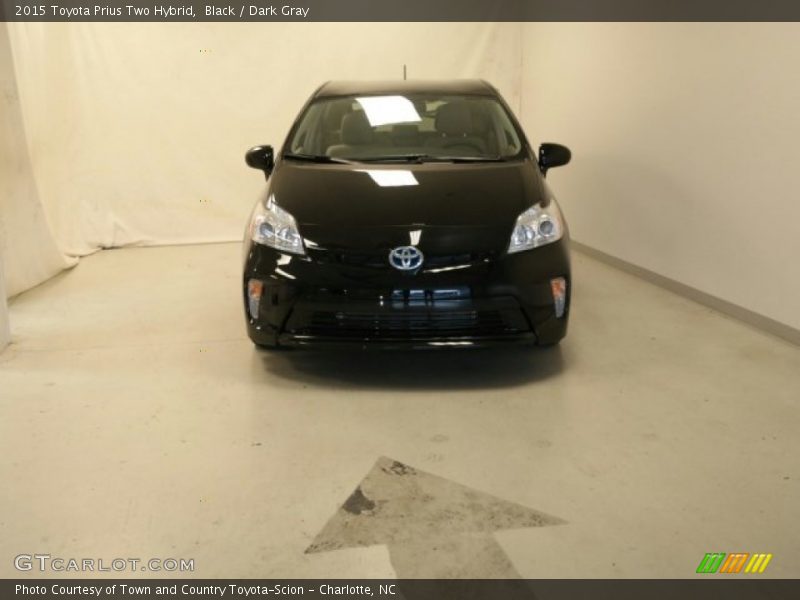 Black / Dark Gray 2015 Toyota Prius Two Hybrid