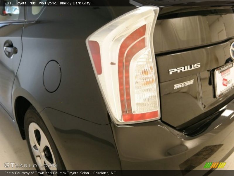 Black / Dark Gray 2015 Toyota Prius Two Hybrid