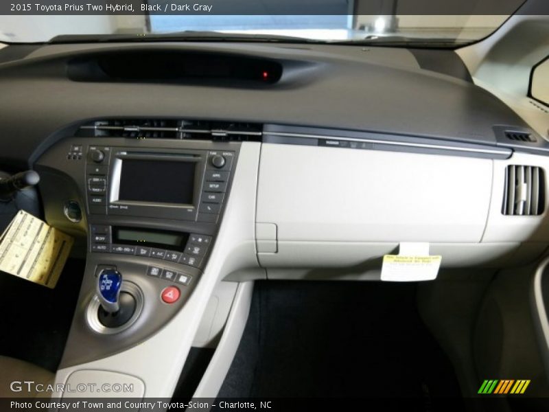 Black / Dark Gray 2015 Toyota Prius Two Hybrid
