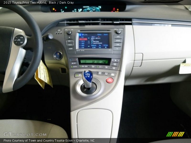 Black / Dark Gray 2015 Toyota Prius Two Hybrid