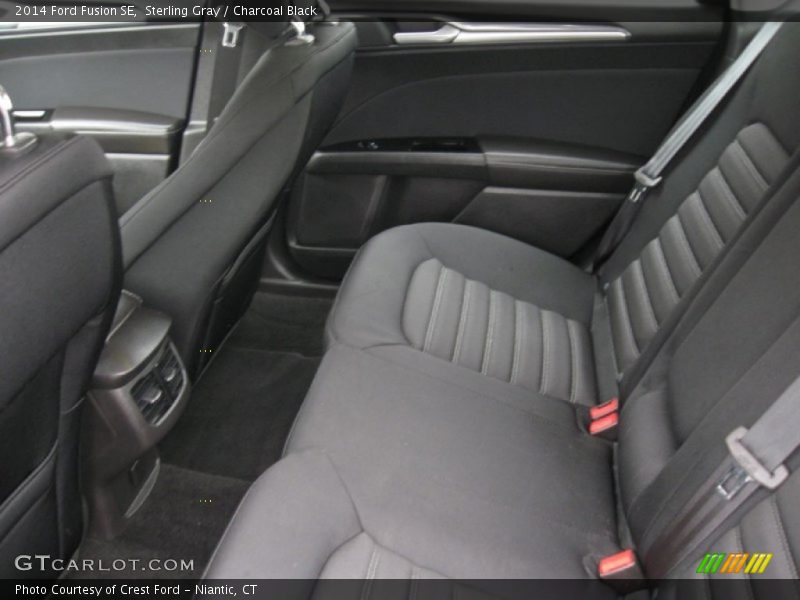 Sterling Gray / Charcoal Black 2014 Ford Fusion SE