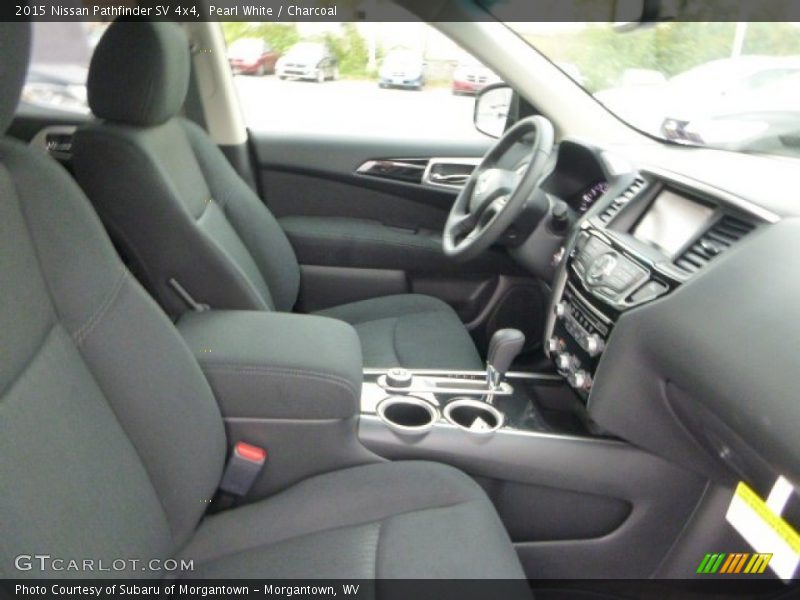 Pearl White / Charcoal 2015 Nissan Pathfinder SV 4x4