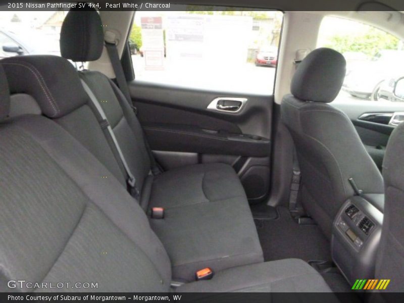 Pearl White / Charcoal 2015 Nissan Pathfinder SV 4x4