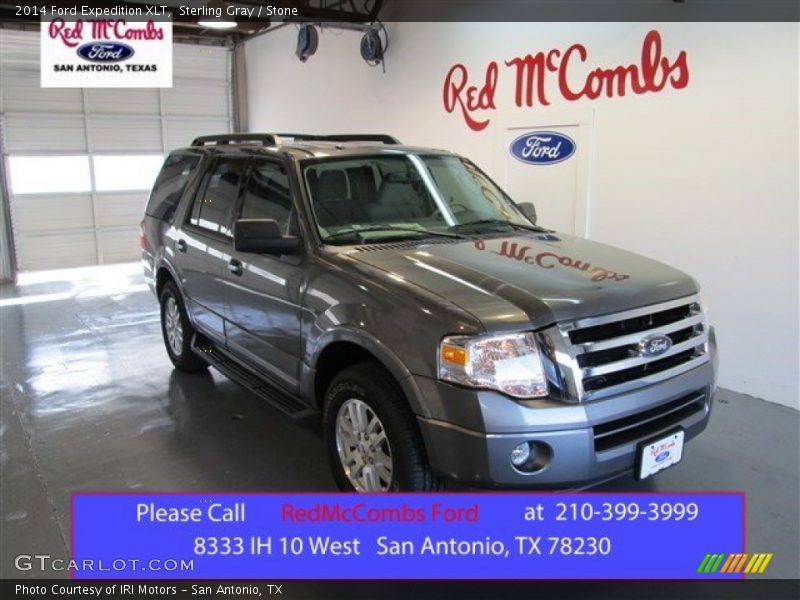 Sterling Gray / Stone 2014 Ford Expedition XLT