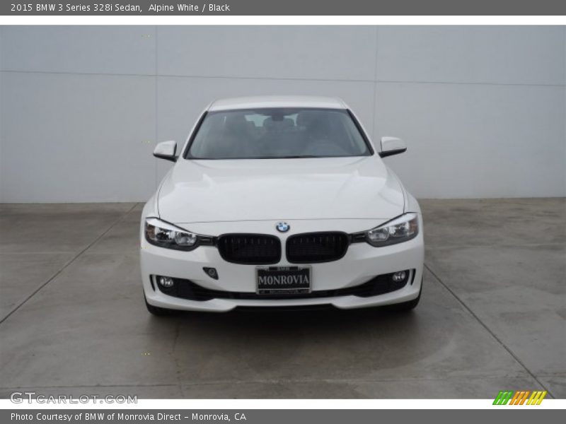 Alpine White / Black 2015 BMW 3 Series 328i Sedan