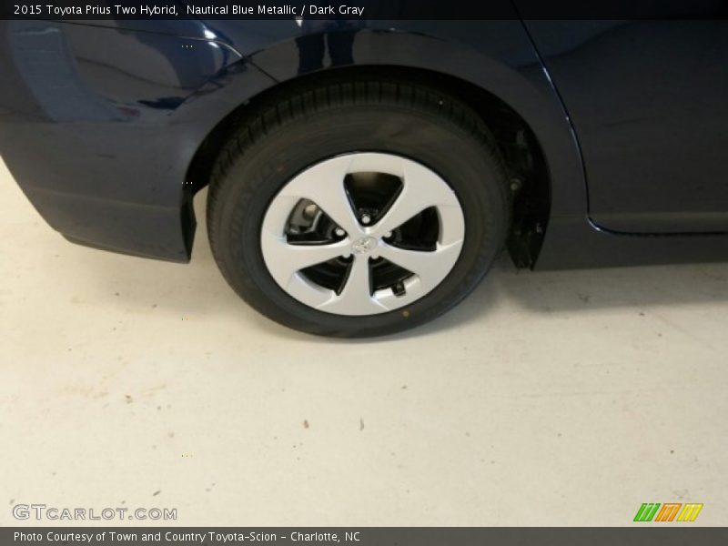 Nautical Blue Metallic / Dark Gray 2015 Toyota Prius Two Hybrid