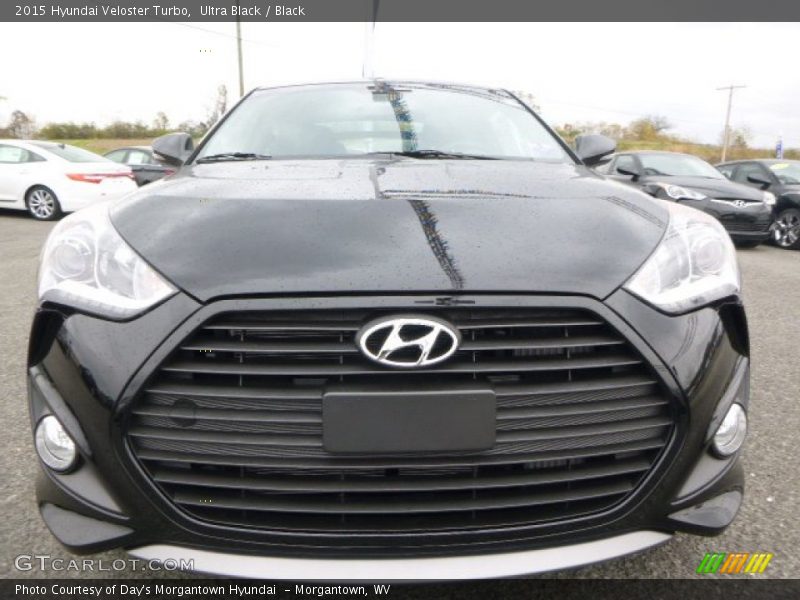Ultra Black / Black 2015 Hyundai Veloster Turbo