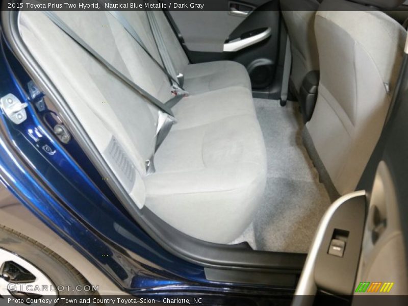 Nautical Blue Metallic / Dark Gray 2015 Toyota Prius Two Hybrid