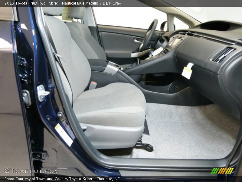 Nautical Blue Metallic / Dark Gray 2015 Toyota Prius Two Hybrid