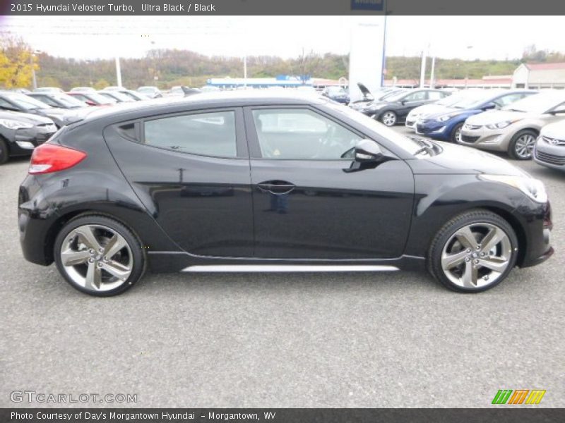 Ultra Black / Black 2015 Hyundai Veloster Turbo