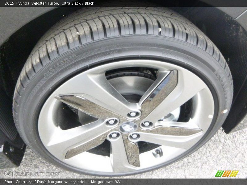 Ultra Black / Black 2015 Hyundai Veloster Turbo